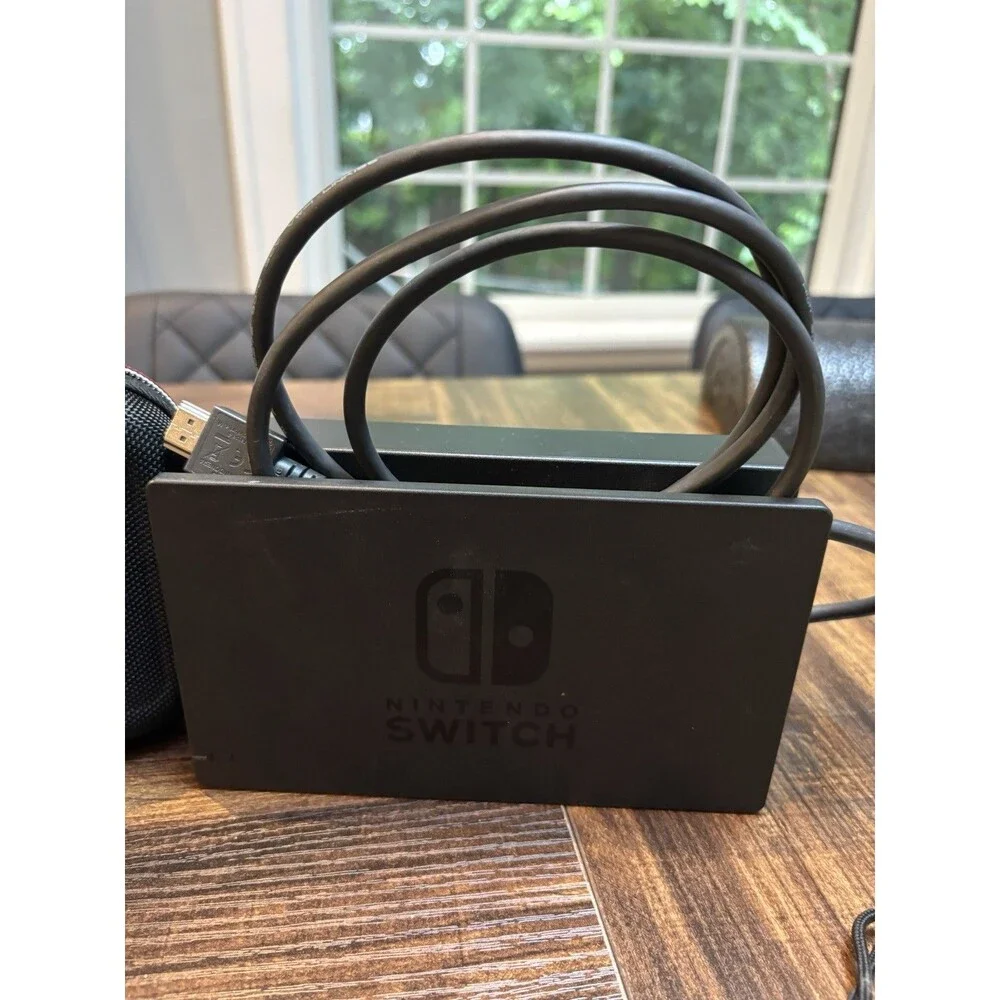 Nintendo Switch 1st Gen Gray BUNDLE -  Dock/Charger/Controller Extension/Case
